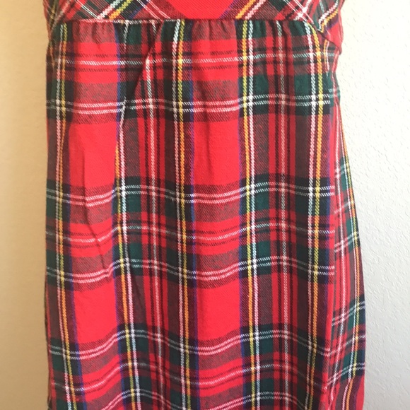 Vintage tartan plaid  Saks Fifth Avenue jumper - Picture 3 of 10